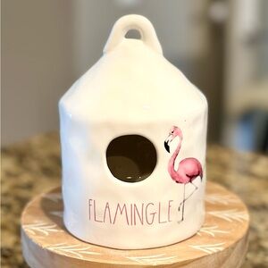 Mini Flamingle Flamingo Birdhouse New